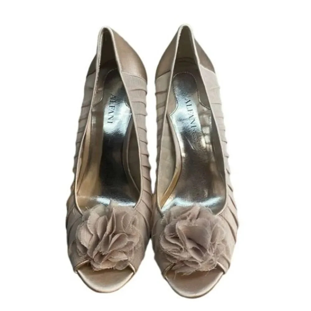 Alfani Nude Colored Heels Size 7M